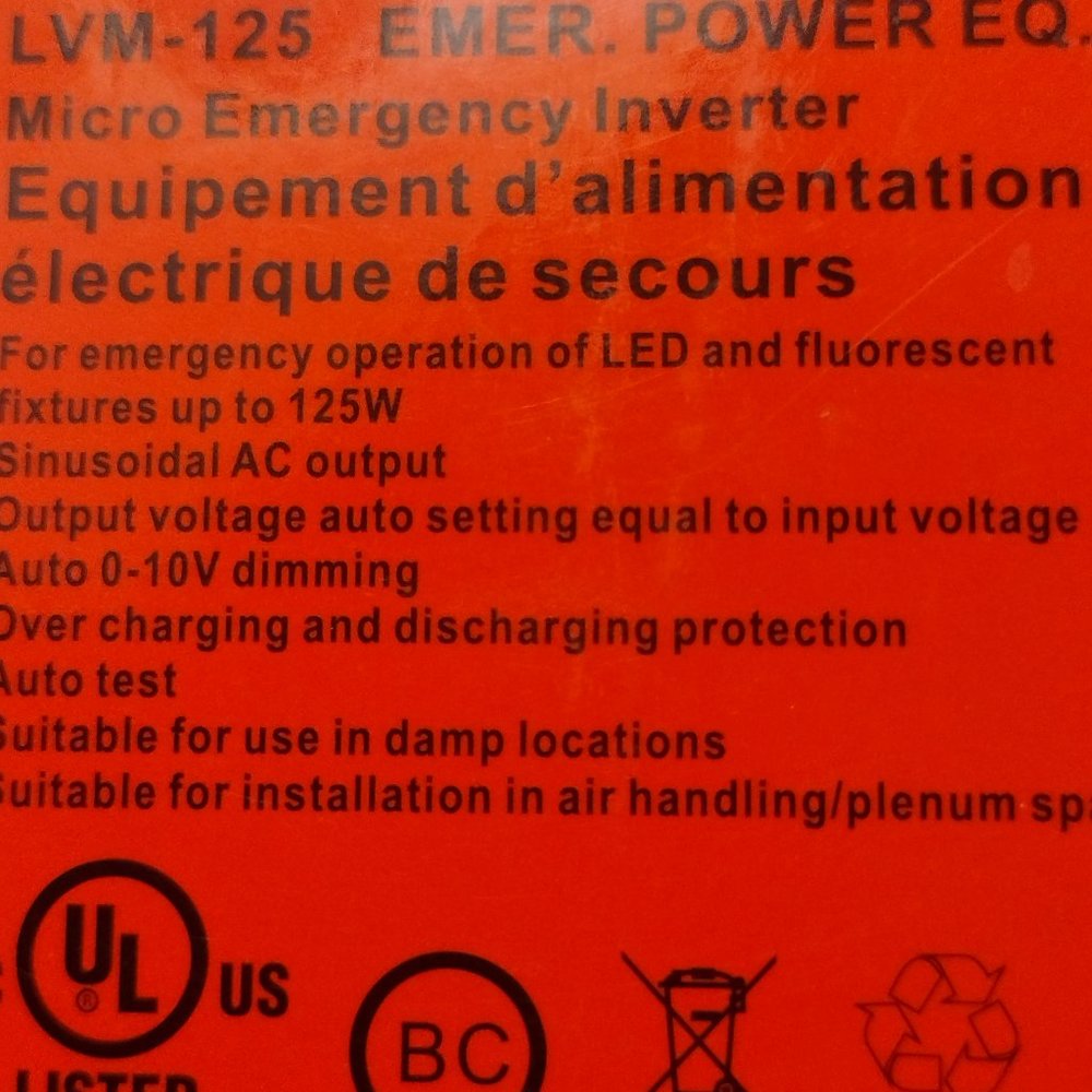 Micro Emergency Inverter - Picture 4 of 4